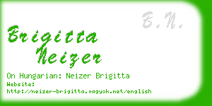 brigitta neizer business card